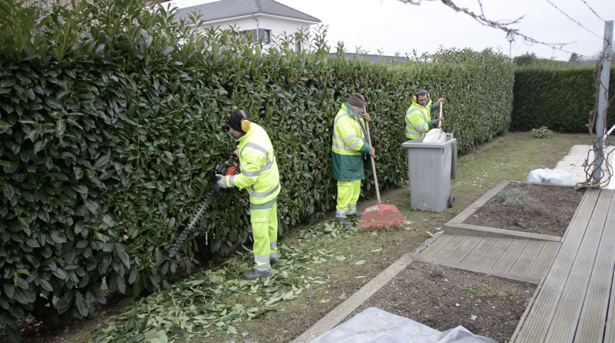 Activité d'entretien d'espaces verts