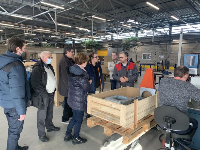 Visite du GEM l'Etincelle de Molsheim le 8 mars 2023