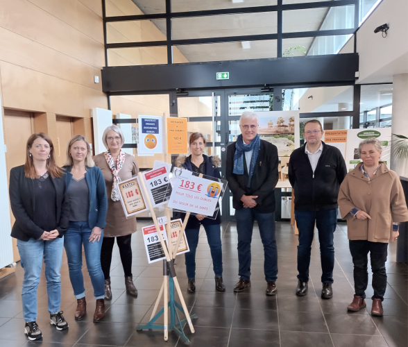 Visite de Mr H. OTT député pour les oubliés du Ségur